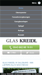 Mobile Screenshot of glaskreidl.at